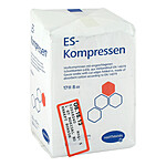 ES-KOMPRESSEN unsteril 7,5x7,5 cm 8fach