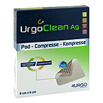 URGOCLEAN Ag Kompressen 6x6 cm steril