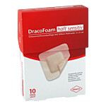 DRACOFOAM Haft sensitiv Schaumst.Wund.5x5 cm