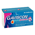 GAVISCON Dual 250mg-106,5mg-187,5mg Kautabletten