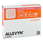 ALLEVYN Gentle Border 7,5x7,5 cm Schaumverb.