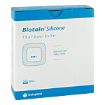 BIATAIN Silicone Schaumverband 7,5x7,5 cm