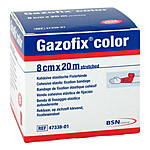 GAZOFIX color Fixierbinde kohäsiv 8 cmx20 m pink