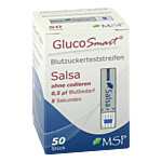 GLUCOSMART Salsa Blutzuckerteststreifen Dose