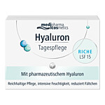 HYALURON TAGESPFLEGE riche Creme LSF 15