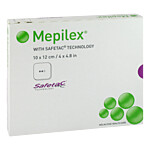 MEPILEX 10x12 cm Schaumverband