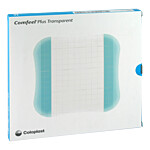 COMFEEL Plus Transparent Hydrokolloidverband15x15 cm