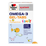 DOPPELHERZ Omega-3 Gel-Tabs family system