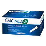 CALCIMED D3 500 mg-1000 I.E. Direct Granulat