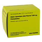 ALPHA LIPONSÄURE AAA- Pharma 600 mg Filmtabletten