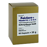 FOLSÄURE+VITAMIN B6+B12 Komplex N Kapseln