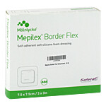 MEPILEX Border Flex Schaumverb.haft.7,5x7,5 cm