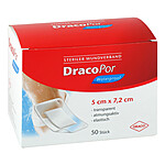 DRACOPOR waterproof Wundverband 5x7,2 cm steril