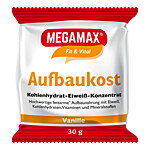 MEGAMAX Aufbaukost Vanille Pulver