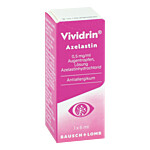 VIVIDRIN Azelastin 0,5 mg-ml Augentropfen