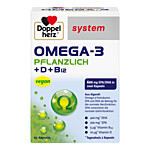 DOPPELHERZ Omega-3 pflanzlich system Kapseln