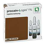 PROCAIN-Loges 1 prozent Injektionslösung Ampullen