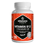 VITAMIN B12 1.000 -m63g hochdos.+B9+B6 vegan Tabletten