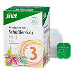 KRÄUTERTEE mit Schüssler-Salz Nr.3 Salus Fbtl.