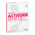 ACTISORB 220 Silver 6,5x9,5 cm steril Kompressen