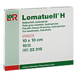 LOMATUELL H Salbentüll 10x10 cm steril