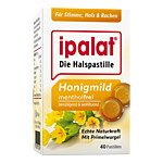 IPALAT Halspastillen honigmild o.Menthol zuckerfr.