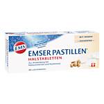 EMSER Pastillen Halstabletten m.Ingwer zuckerfrei