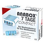 ANABOX Compact 7 Tage Wochendosierer blau-weiß