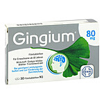 GINGIUM 80 mg Filmtabletten