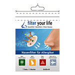 FILTER YOUR LIFE Nasenfilter f.Allergiker Grösse M