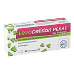 LEVOCETIRIZIN HEXAL bei Allergien 5 mg Filmtabletten