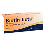 BIOTIN BETA 5 Tabletten