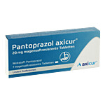 PANTOPRAZOL axicur 20 mg magensaftresistentTabletten