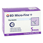 BD MICRO-FINE+ 5 Pen-Nadeln 0,25x5 mm 31 G