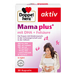 DOPPELHERZ Mama plus mit DHA+Folsäure Kapseln