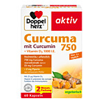 DOPPELHERZ Curcuma 750 Kapseln