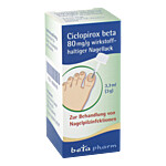 CICLOPIROX beta 80 mg-g wirkstoffhalt.Nagellack