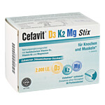 CEFAVIT D3 K2 Mg 2.000 I.E. Stix Granulat