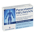 PARACETAMOL HEUMANN 500mg Tab.b.Schmerzen u.Fieber