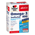 DOPPELHERZ Omega-3 Seefischöl 800 aktiv Kapseln