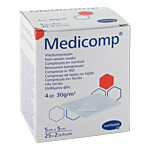 MEDICOMP Vlieskomp.steril 5x5 cm 4lagig