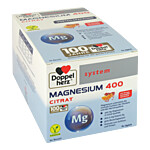 DOPPELHERZ Magnesium 400 Citrat system Granulat