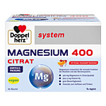 DOPPELHERZ Magnesium 400 Citrat system Granulat