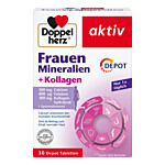 DOPPELHERZ Frauen Mineralien+Kollagen Depot Tabletten