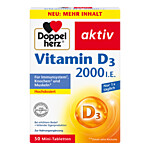 DOPPELHERZ Vitamin D3 2000 I.E. Tabletten