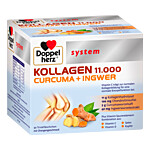 DOPPELHERZ Kollagen 11.000 Curcuma+Ingw.system TRA