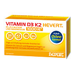 VITAMIN D3 K2 Hevert plus Ca Mg 1000 IE-2 Kapseln