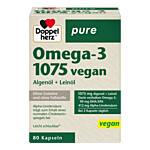 DOPPELHERZ Omega-3 1075 vegan pure Kapseln