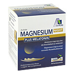 MAGNESIUM NIGHT plus 1 mg Melatonin Direktsticks