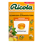 RICOLA o.Z.Box Ingwer Orangenminze Bonbons